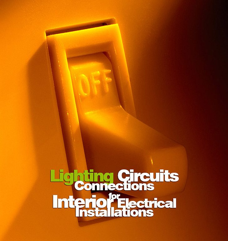 Connexions de circuits d'éclairage pour installations électriques intérieures (2)